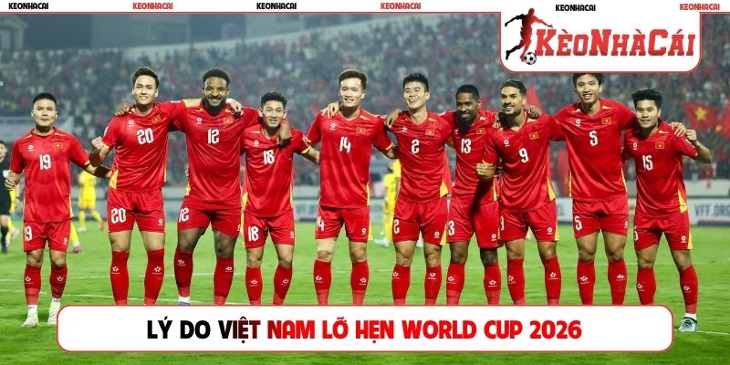 Lý do Việt Nam lỡ hẹn World Cup 2026